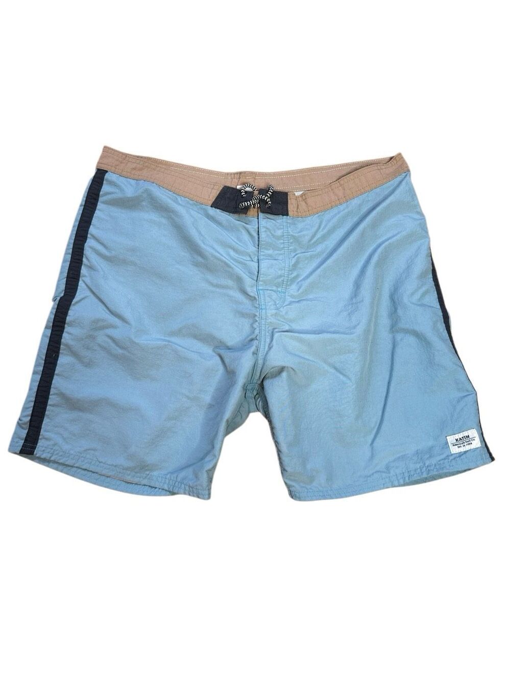 Katin OG Vintage Board Shorts Blue size 38 6.5” inseam